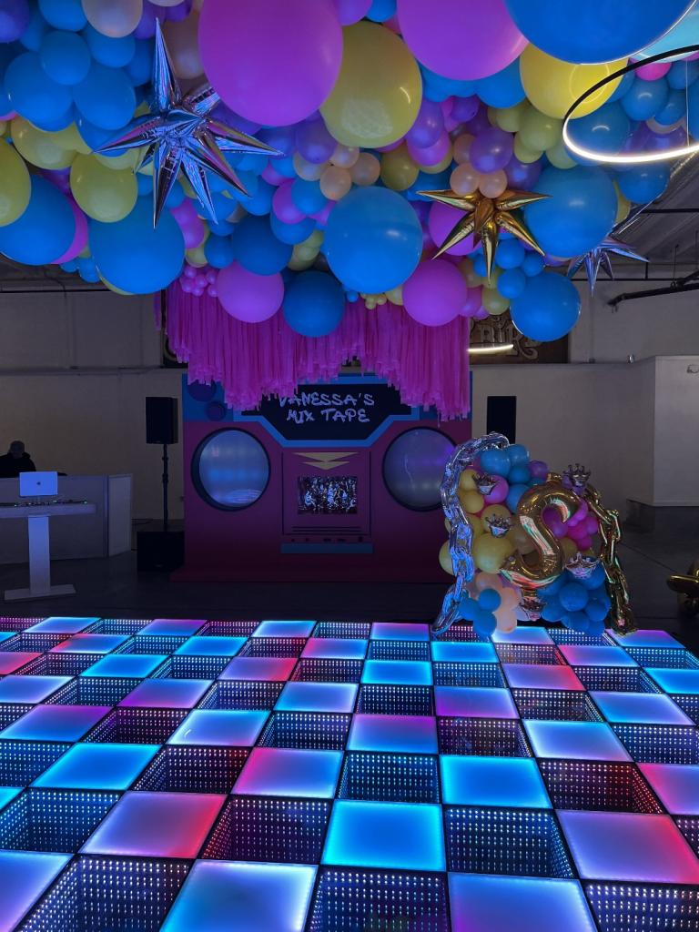 led dance floors in fort worth